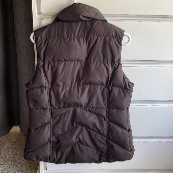 J. Crew brown down puffer vest - Picture 2 of 8